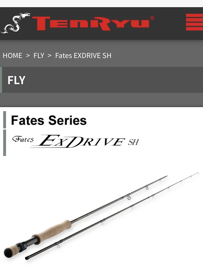 Caña Mosquera Tenryu Fates EXDRIVE SH FES904