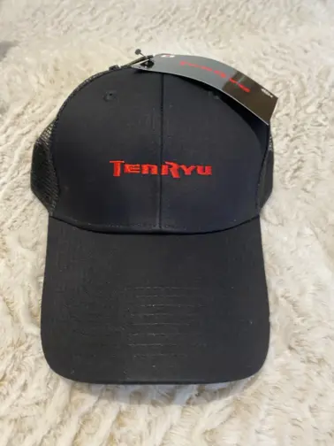 TENRYU Mesh Cap Black