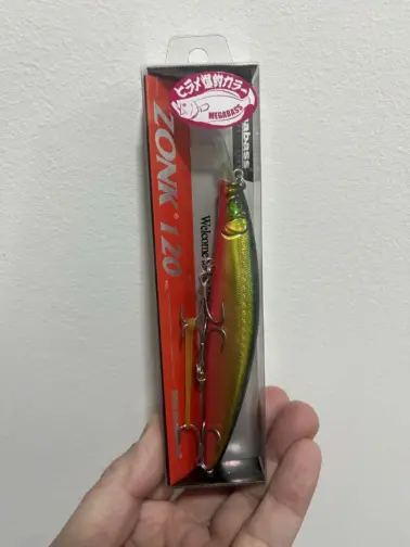 Megabass ZONK Blue Pink Gold