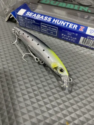 Daiwa Seabass Hunter Z 95S Chart-head mekki Iwashi