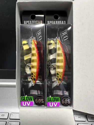 Spearhead Ryuki 60S ASA4091 UV Red Gold Zebra Glow