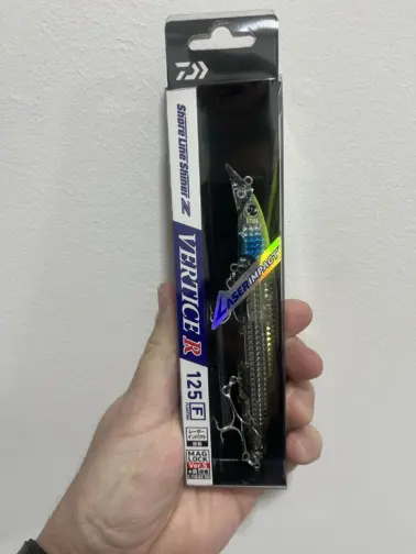 DAIWA SHORELINE SHINER-Z VERTICE R LASER IMPACT 125 Chart Head Mullet
