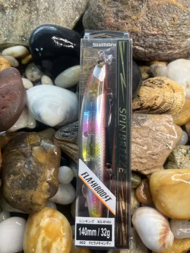 Shimano Spin Breeze 140S Flash Boost #002 F Hirame Candy