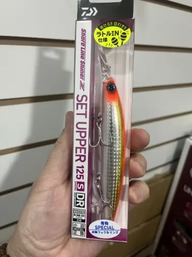 Daiwa Shoreline Shiner Z SetUpper DR RB Orange Glow Belly