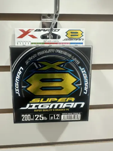 YGK X-Braid Super JIGMAN X8