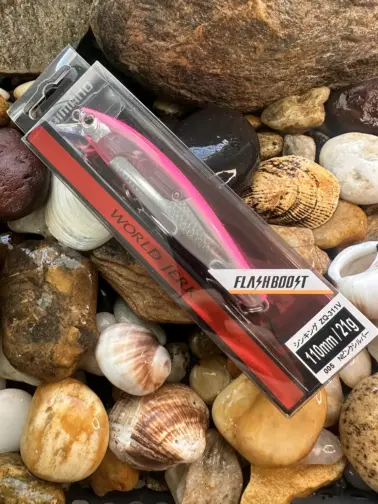 Shimano World Jerk 110 Flash Boost 005 N Pink Silver