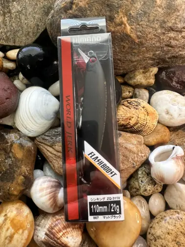 Shimano World Jerk 110 Flash Boost 007 Matt Black