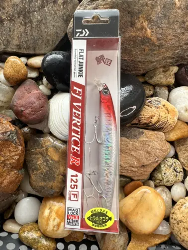 Daiwa Flat Junkie Vertice R 125F Red Head Glow Belly