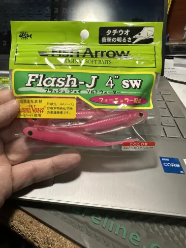 Vinilo Fish Arrow FLASH-J SW #L135 LUMINOVA Pink/Silver