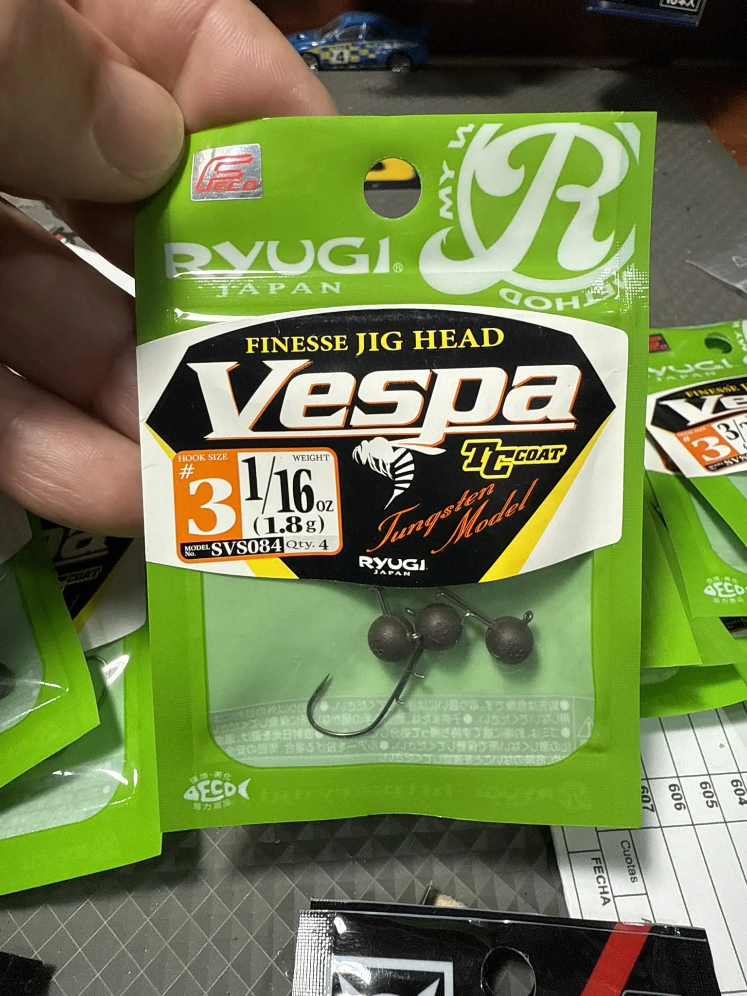 Jig Head RYUGI Vespa - Imagen 2