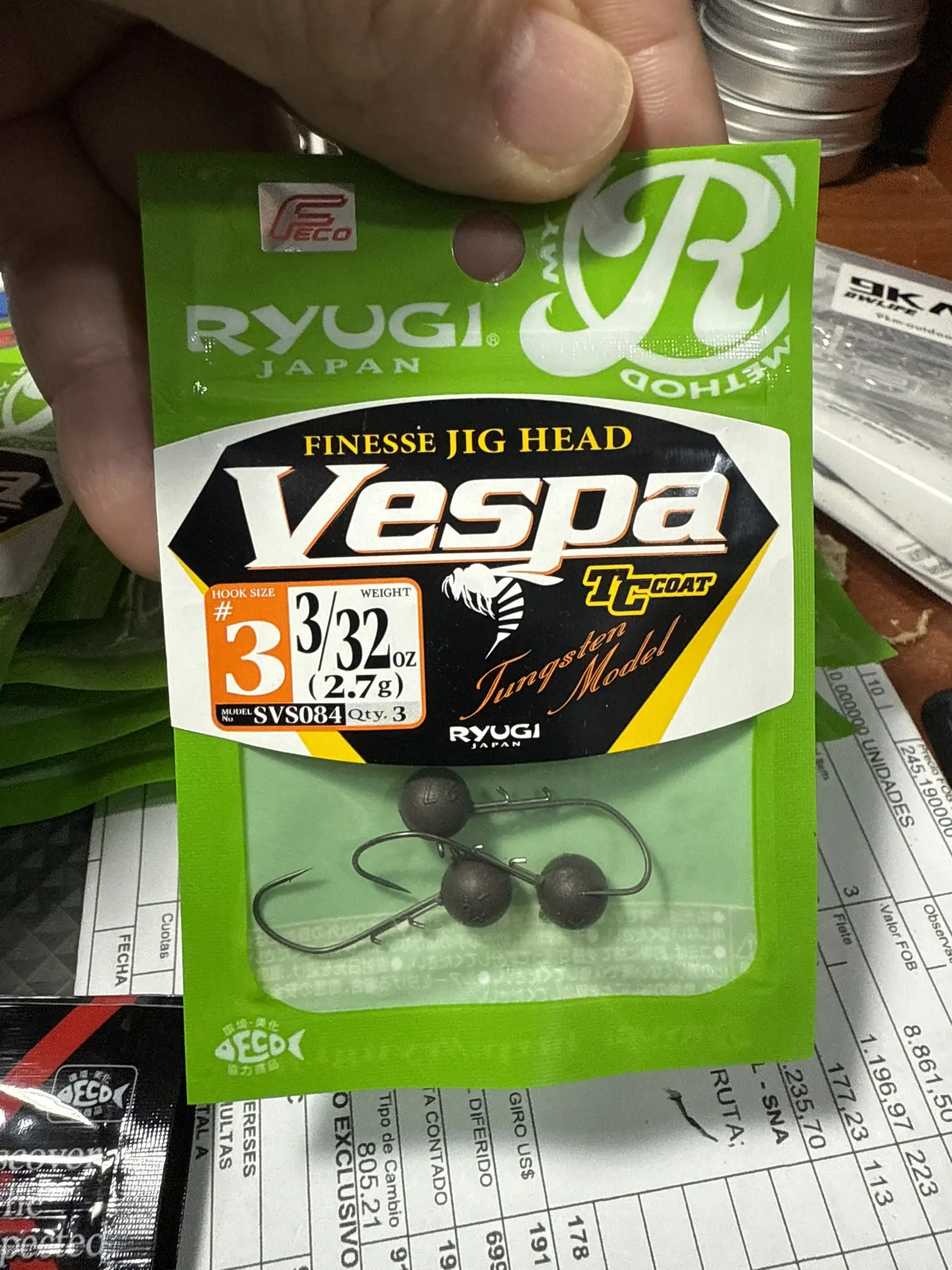 Jig Head RYUGI Vespa