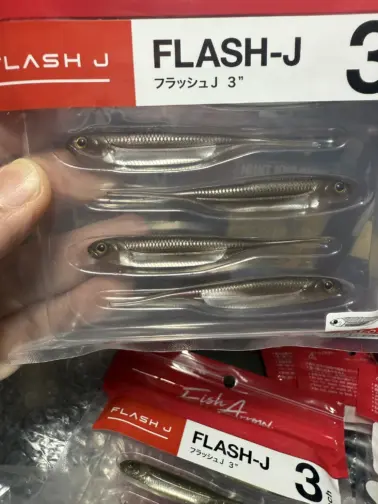 Vinilo para truchas Fish Arrow FLASH-J3 #07 Wakasagi/Plata