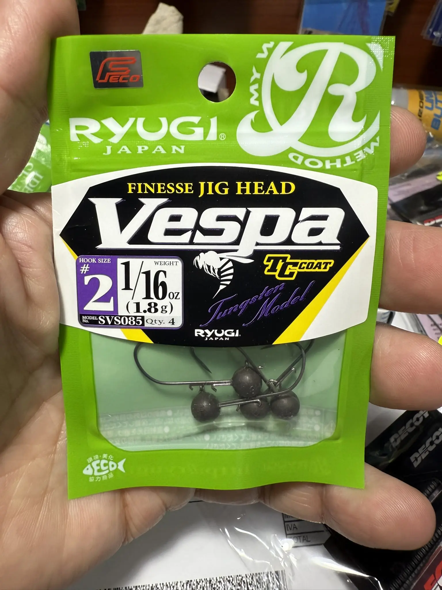 Jig Head RYUGI Vespa - Imagen 4